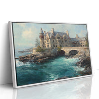 Coastal Manor Meets Turquoise Tide