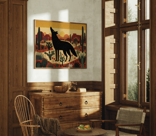 Coyote Songs Paint Desert Gold