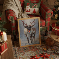 Rudolph Brings December's First Snow