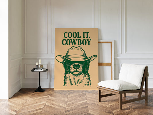 Cool It, Cowboy – Western Sass Meets Doggone Charm