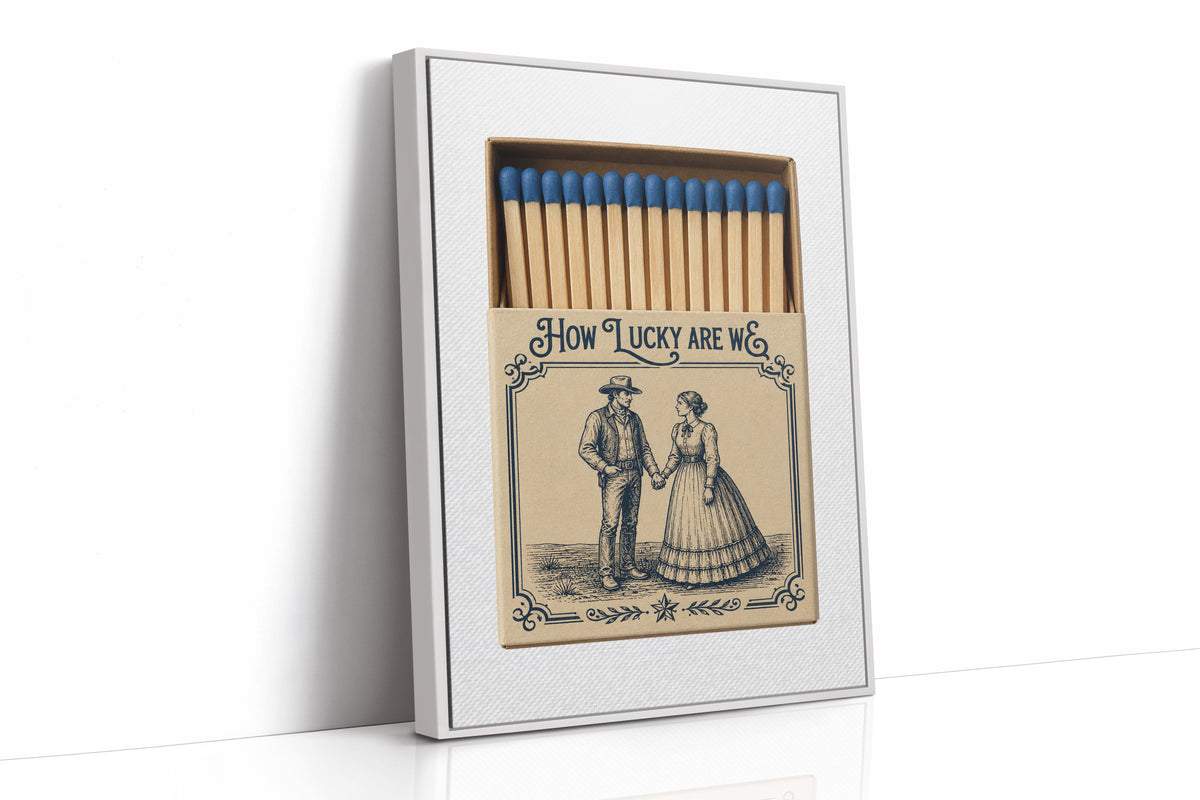 How Lucky Are We: Vintage Matchbox