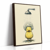 Duckling's Shower Cap Situation