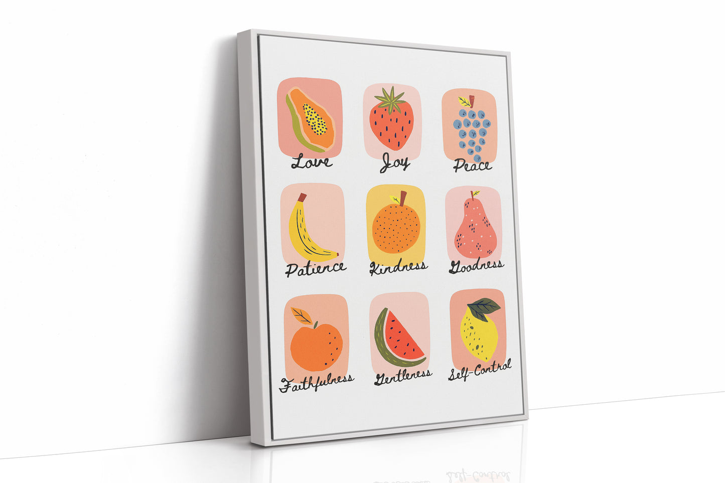 Fruits of the Spirit Illustrated Print
