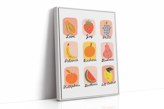 Fruits of the Spirit Illustrated Print