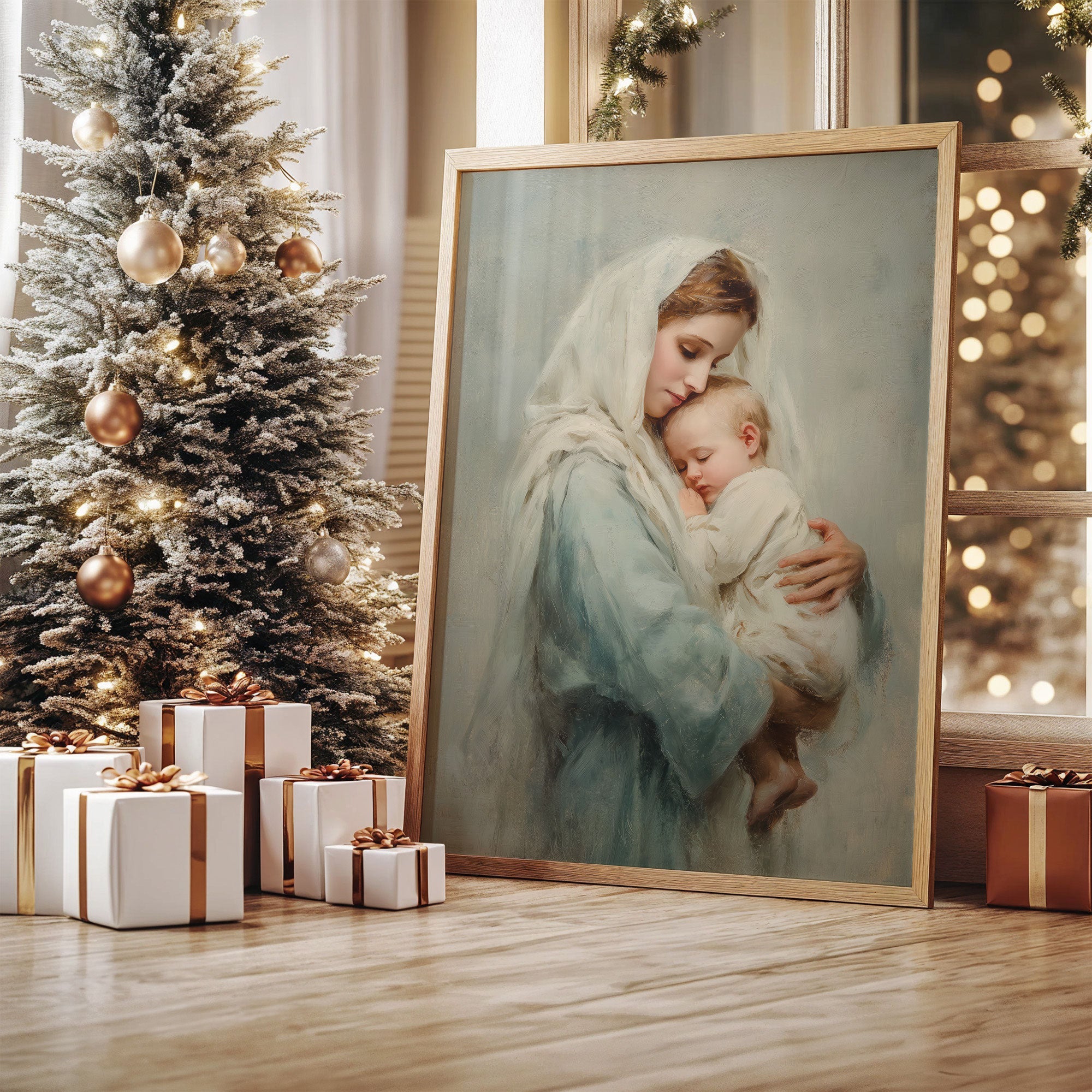 Winter Light Blesses Sacred Moments
