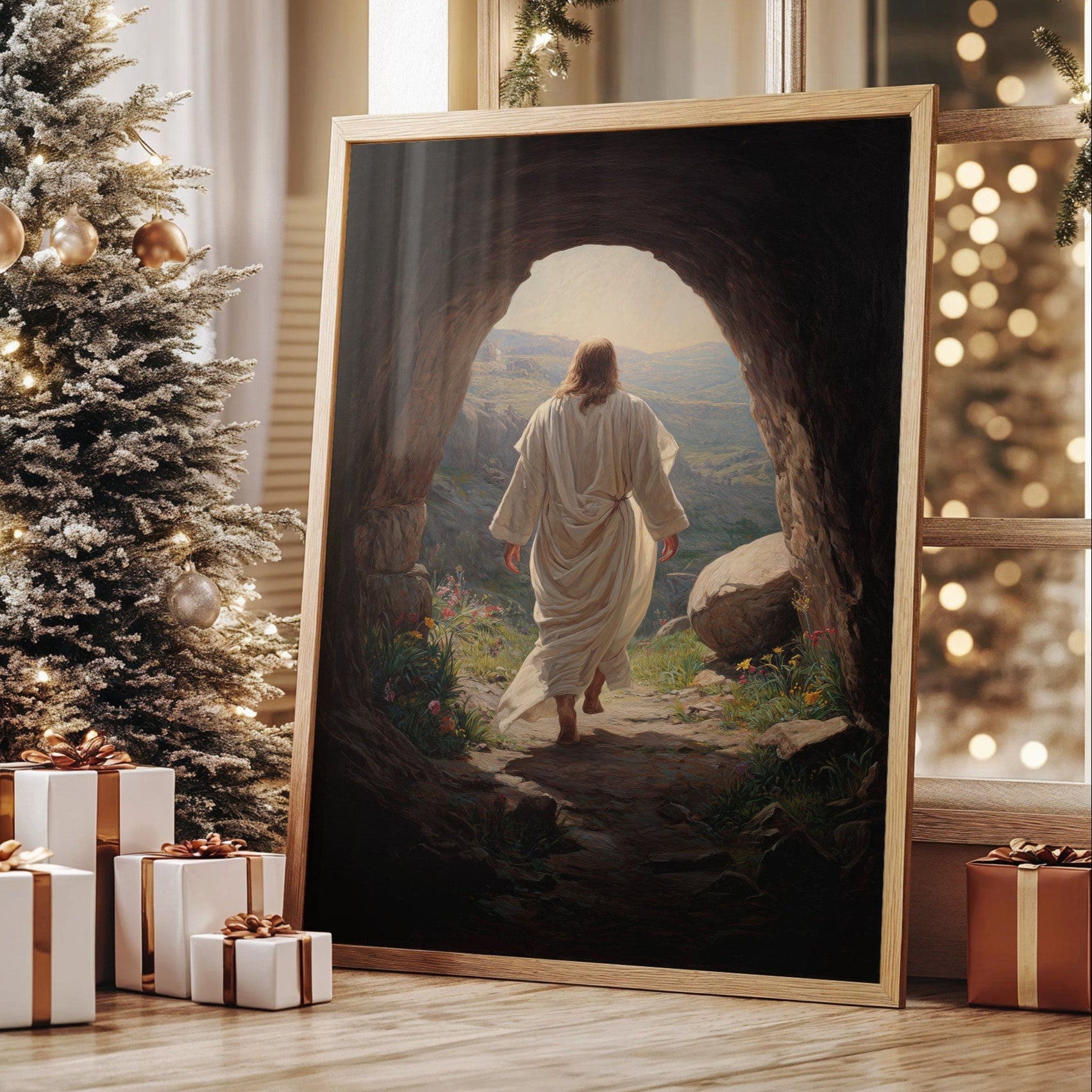 Morning Light Through Sacred Windows