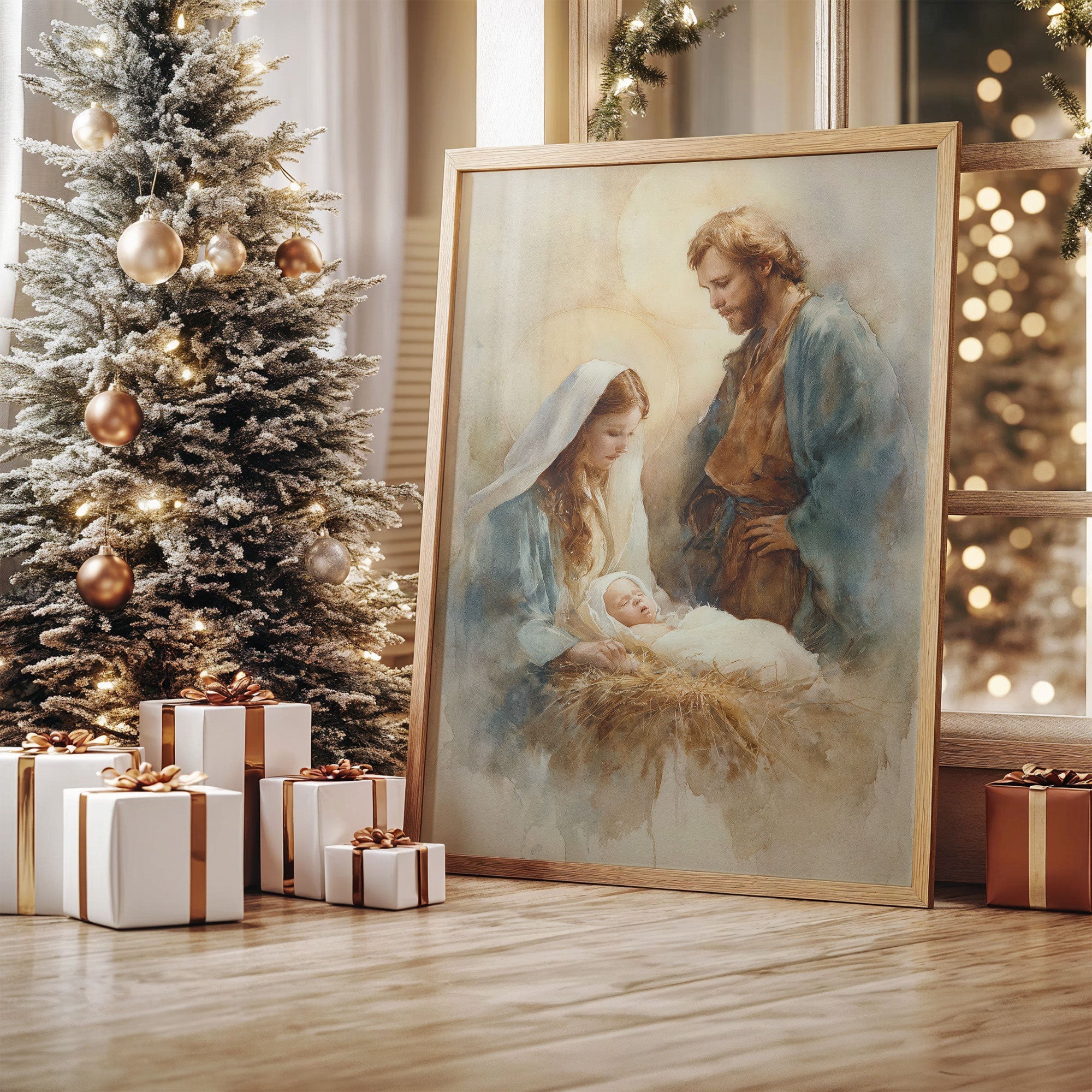 Sacred Peace On Christmas Morning