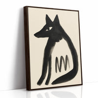 Midnight Fox Speaks Ancient Signs