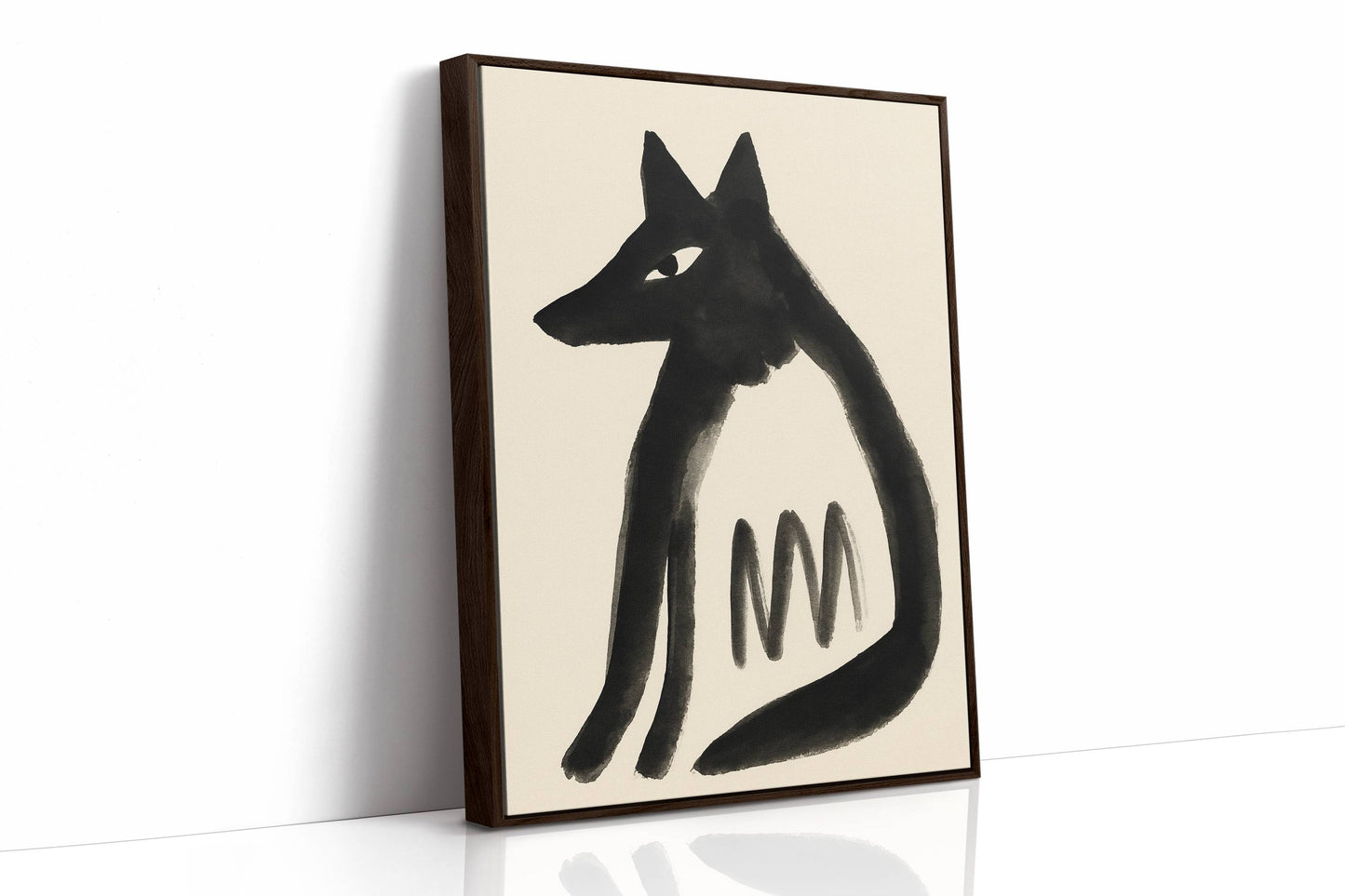 Midnight Fox Speaks Ancient Signs