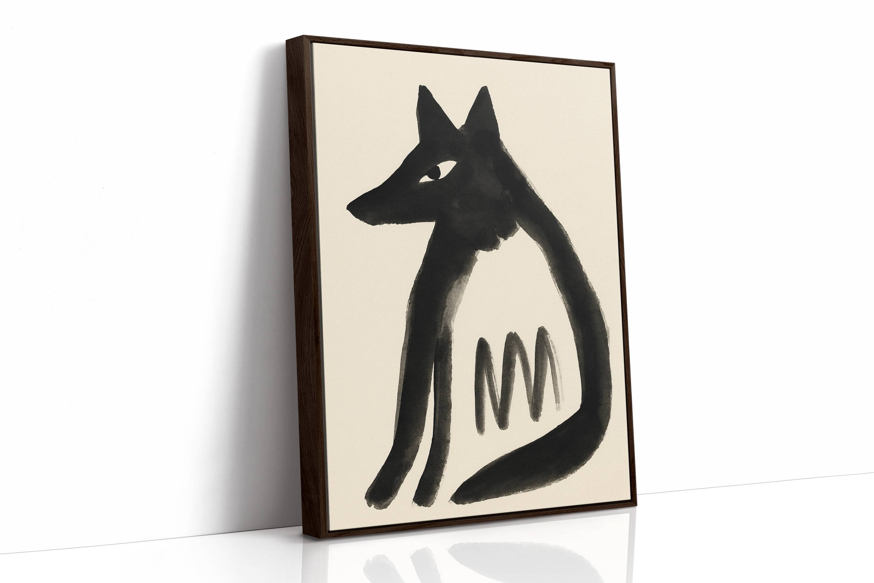 Midnight Fox Speaks Ancient Signs