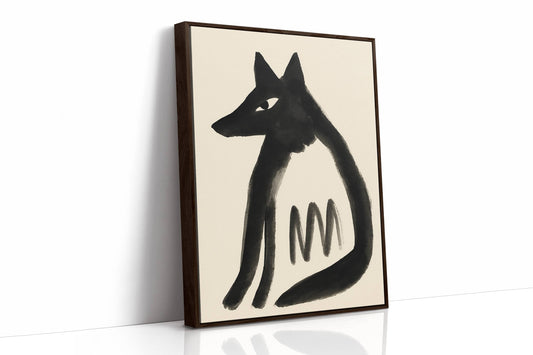 Midnight Fox Speaks Ancient Signs