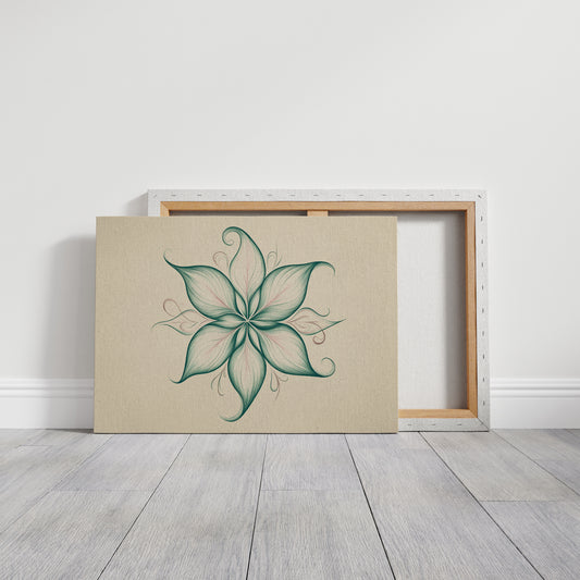 Lotus Lines Draw Morning Light