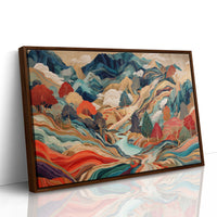 Mountain Rivers Paint Their Stories