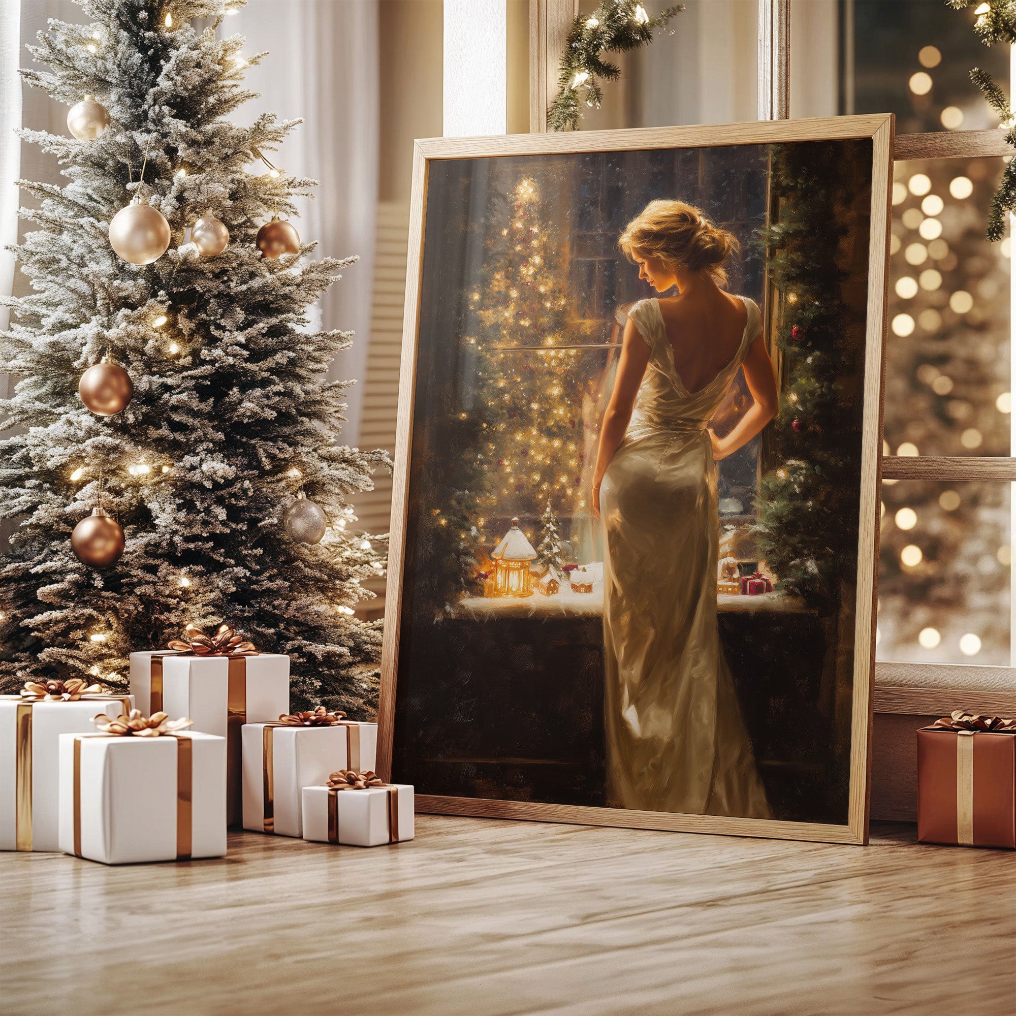 Winter's Glow Dances Through Time