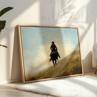 Rider Toward the Sky