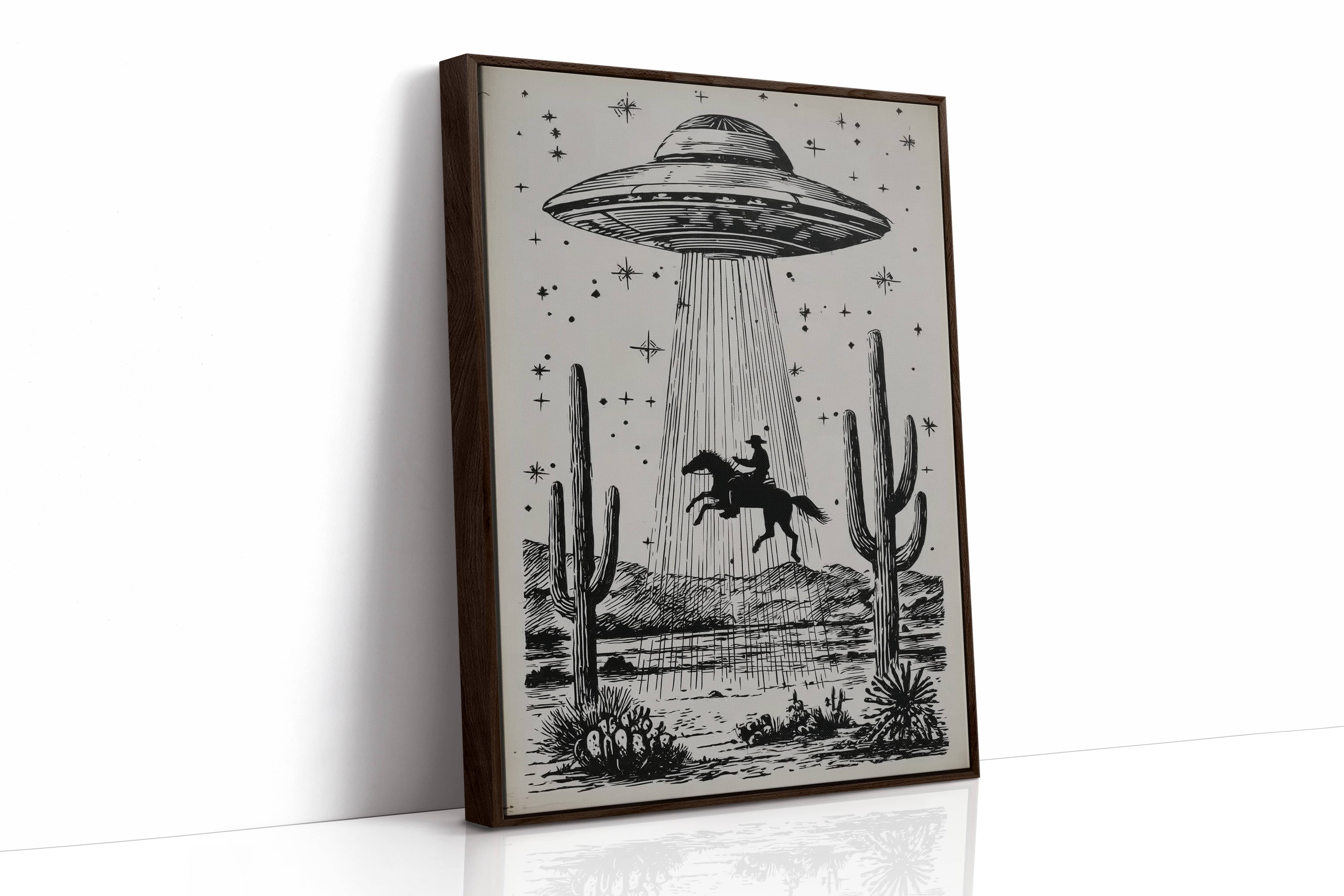 Midnight Cowboys Meet Desert Aliens