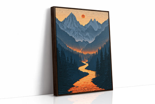 A Valley Lit From Within