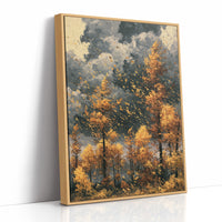 Gold Leaves on a Restless Wind