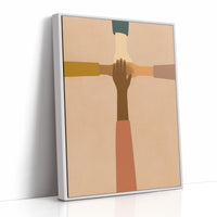 Together in Grace Minimalist Hands