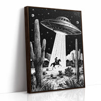 Desert Cowboy Meets Midnight Visitors