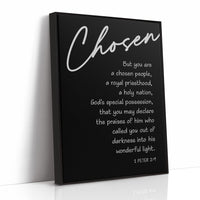 Chosen: 1 Peter 2:9 Scripture Art