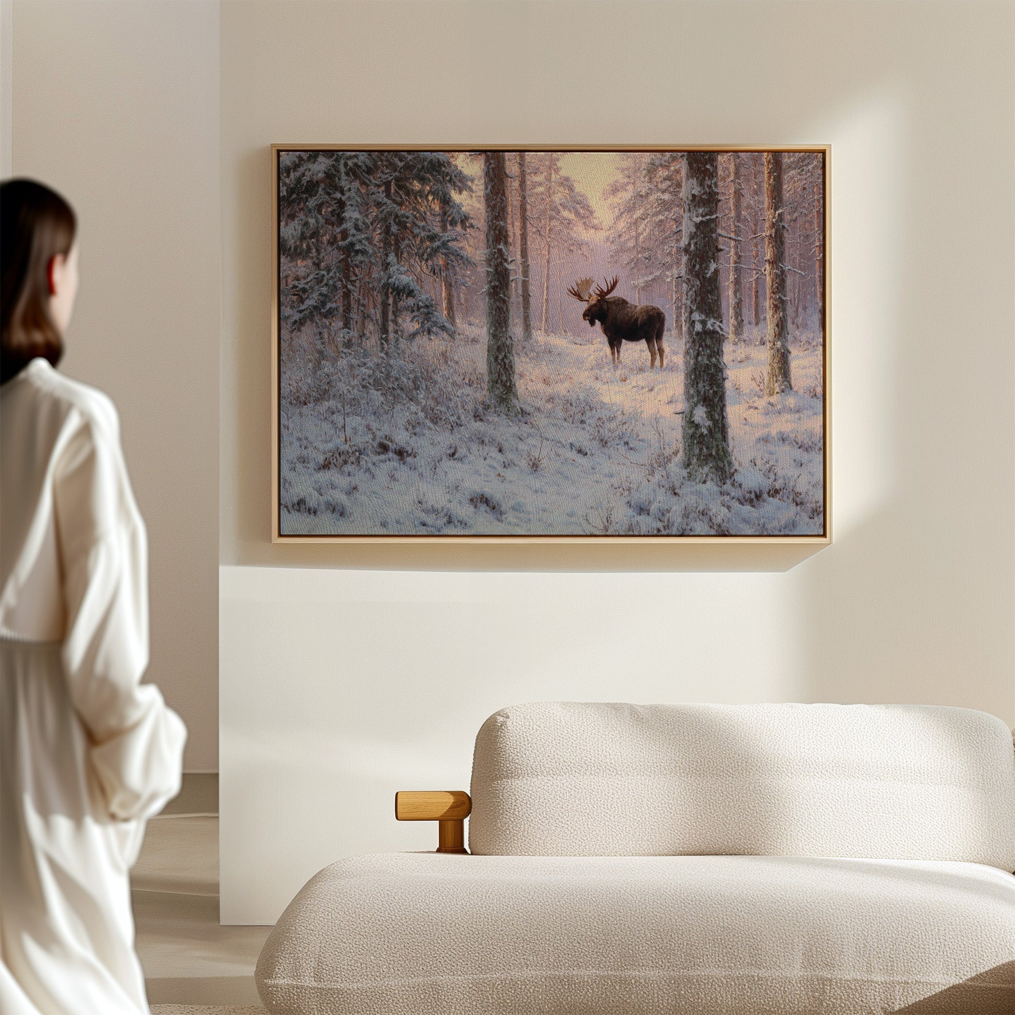 Winter's Light Finds Northern King