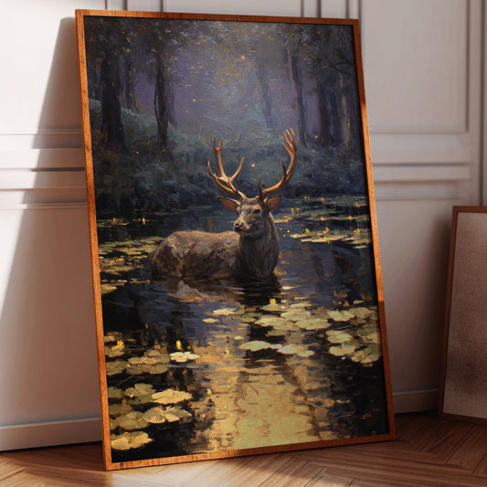 Serenity Amidst Golden Waters