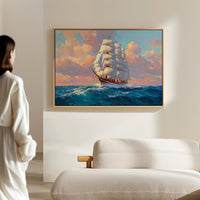Sunset Sails Chase Ocean Dreams