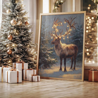 Starlit Antlers Pierce December Night