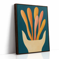 Sunlit Fingers Reach For Sky