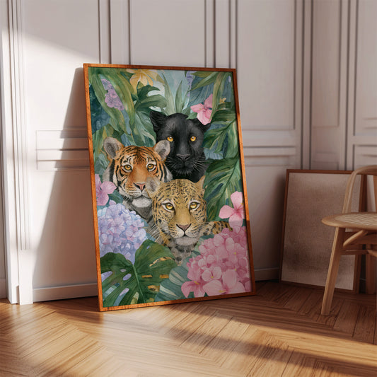 Wild Companions in Blooming Wilderness