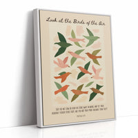 Look at the Birds of the Air Print