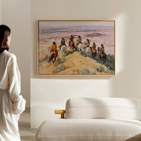 Riders Follow Ancient Prairie Winds