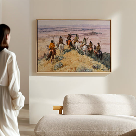 Riders Follow Ancient Prairie Winds