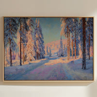 Winter Paints The Forest Rose