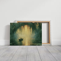 Angler in the Amber Light