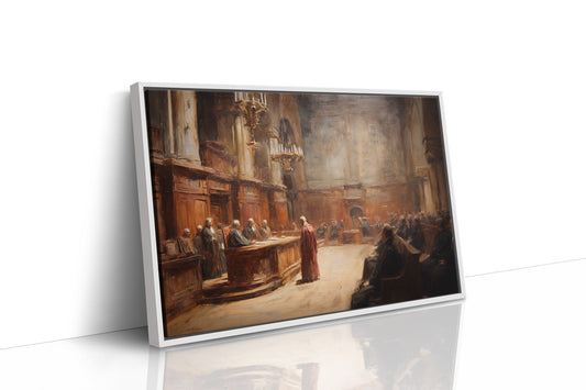 Scholarly Halls Meet Classical Canvas