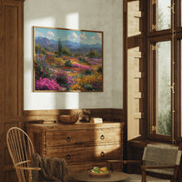 Saguaros Dance Through Wildflower Symphony