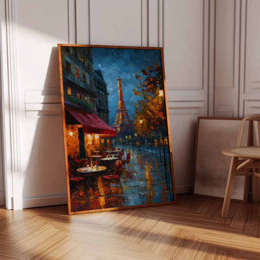 Under Parisian Lanterns' Glow
