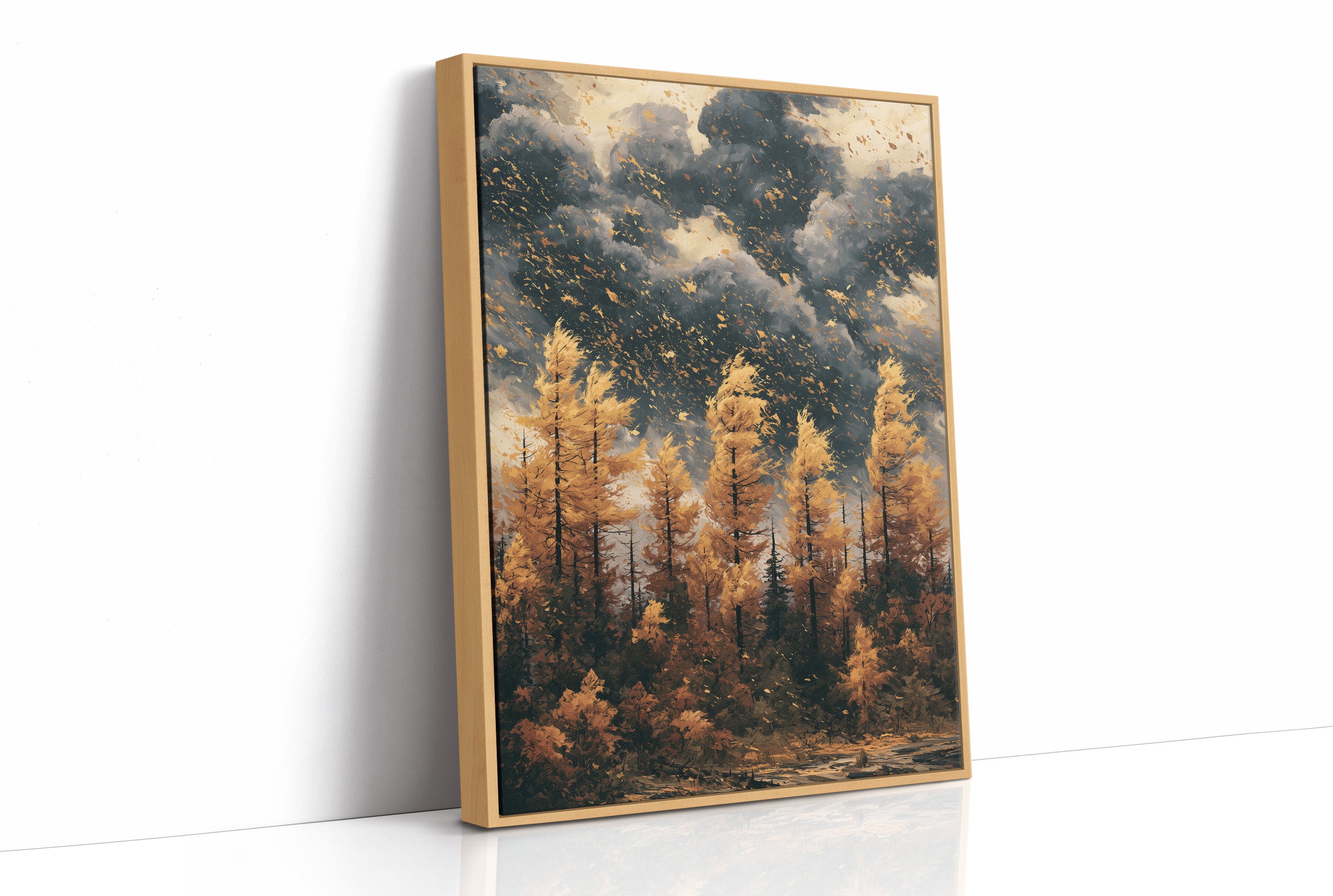 Tall Pines Against the Gathering Storm