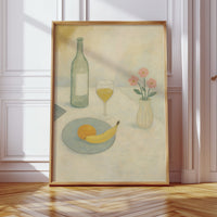 Banana and Wine in Morning Light