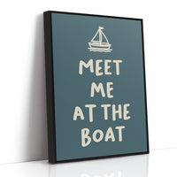 Meet Me at the Boat, Sailboat Icon