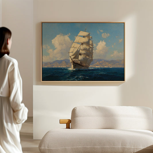Tall Ship Charts Mediterranean Dreams