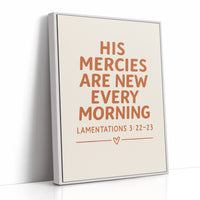 New Every Morning Scripture Print