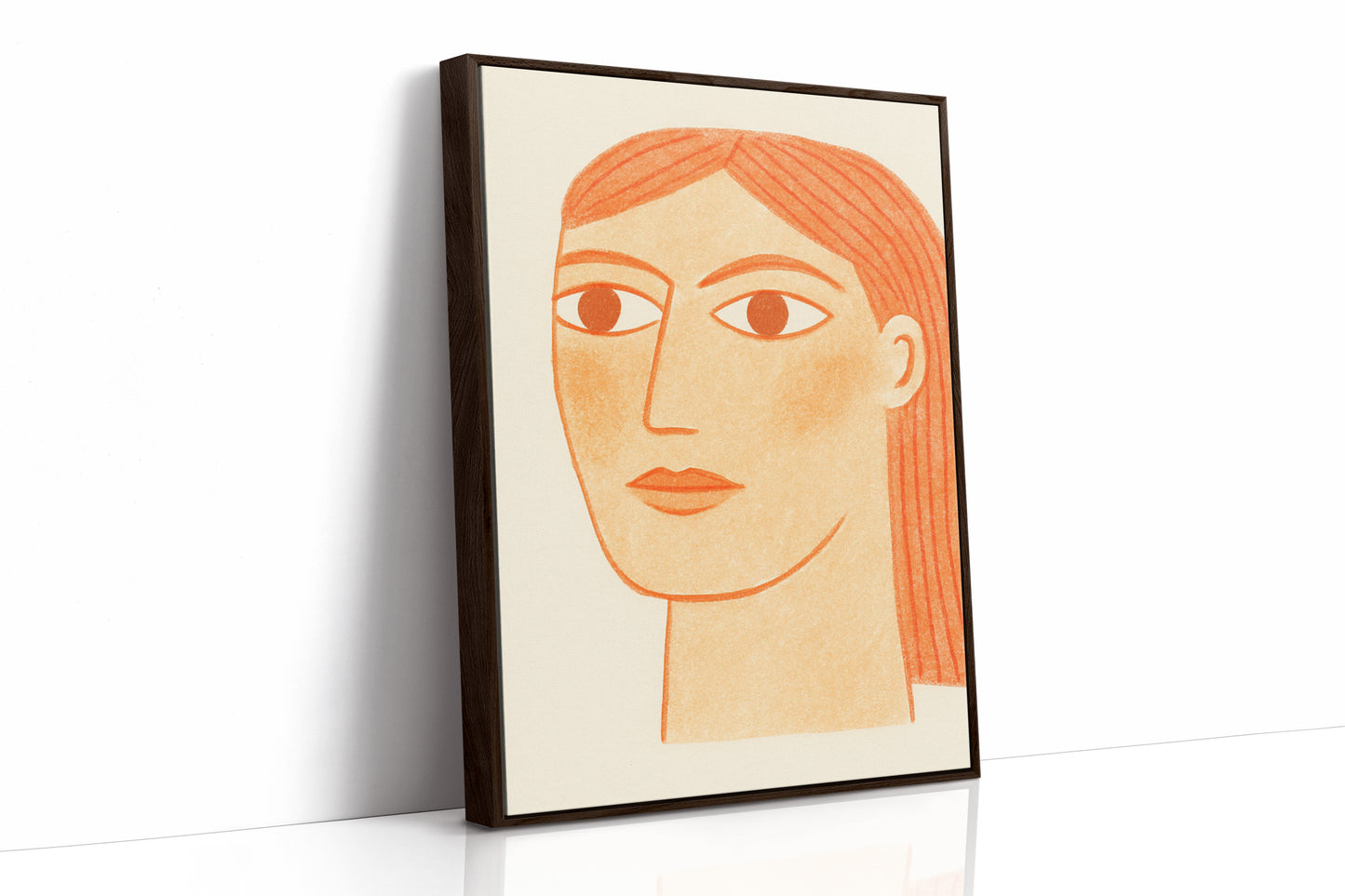 Coral Lines Draw Modern Grace