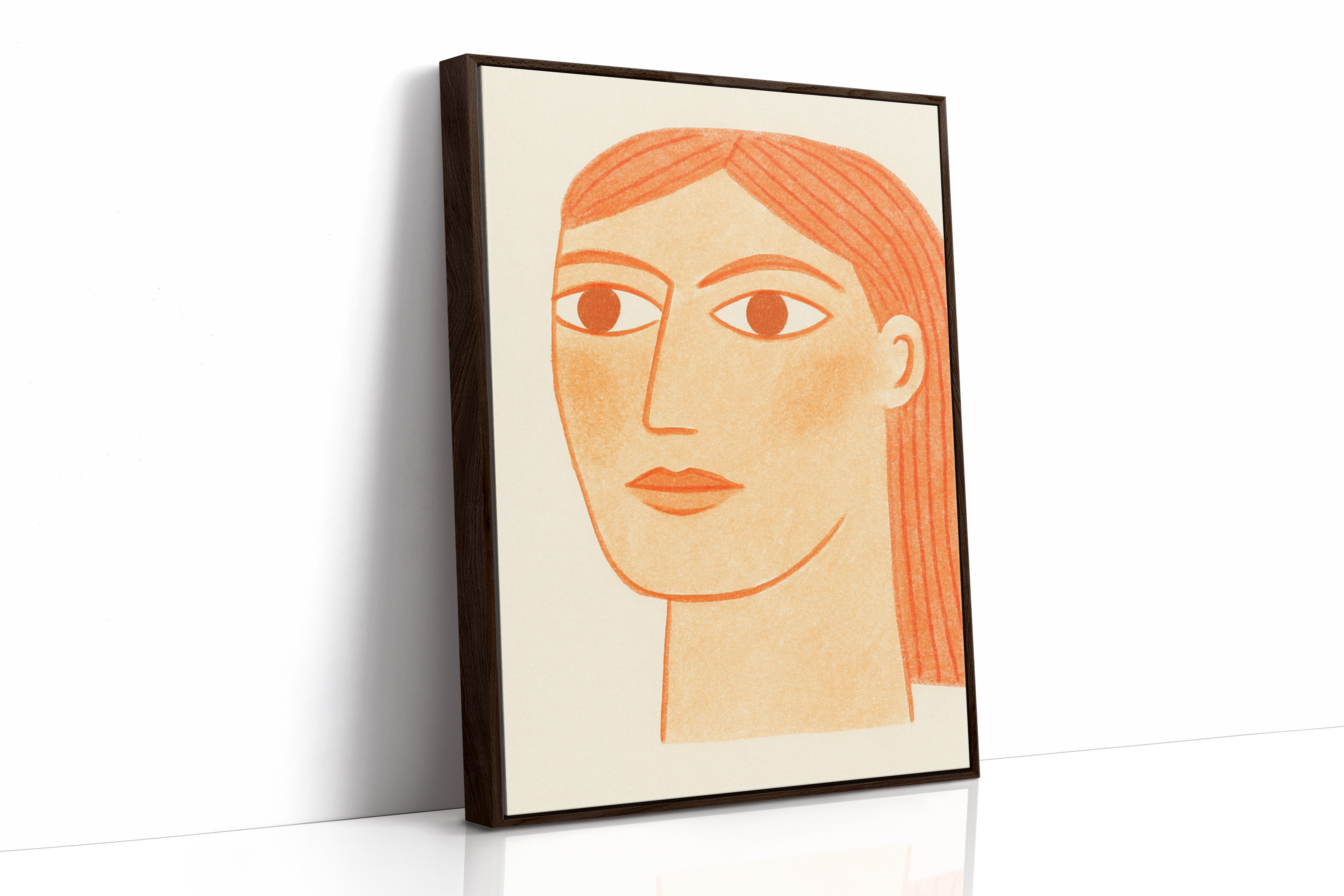 Coral Lines Draw Modern Grace
