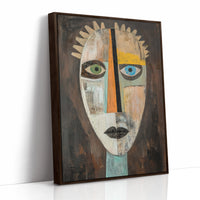 Divided Face Speaks Ancient Stories