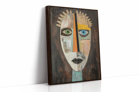 Divided Face Speaks Ancient Stories