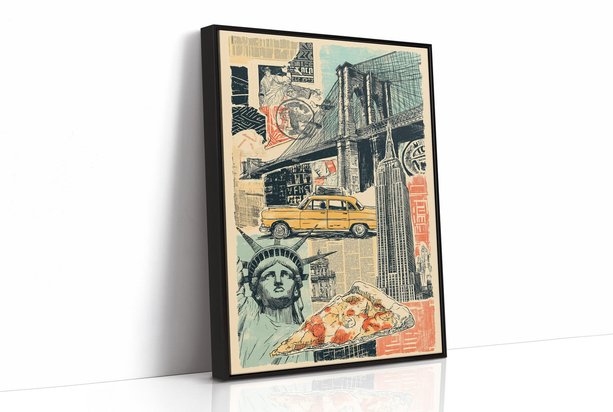 New York City: Screen Print Collage