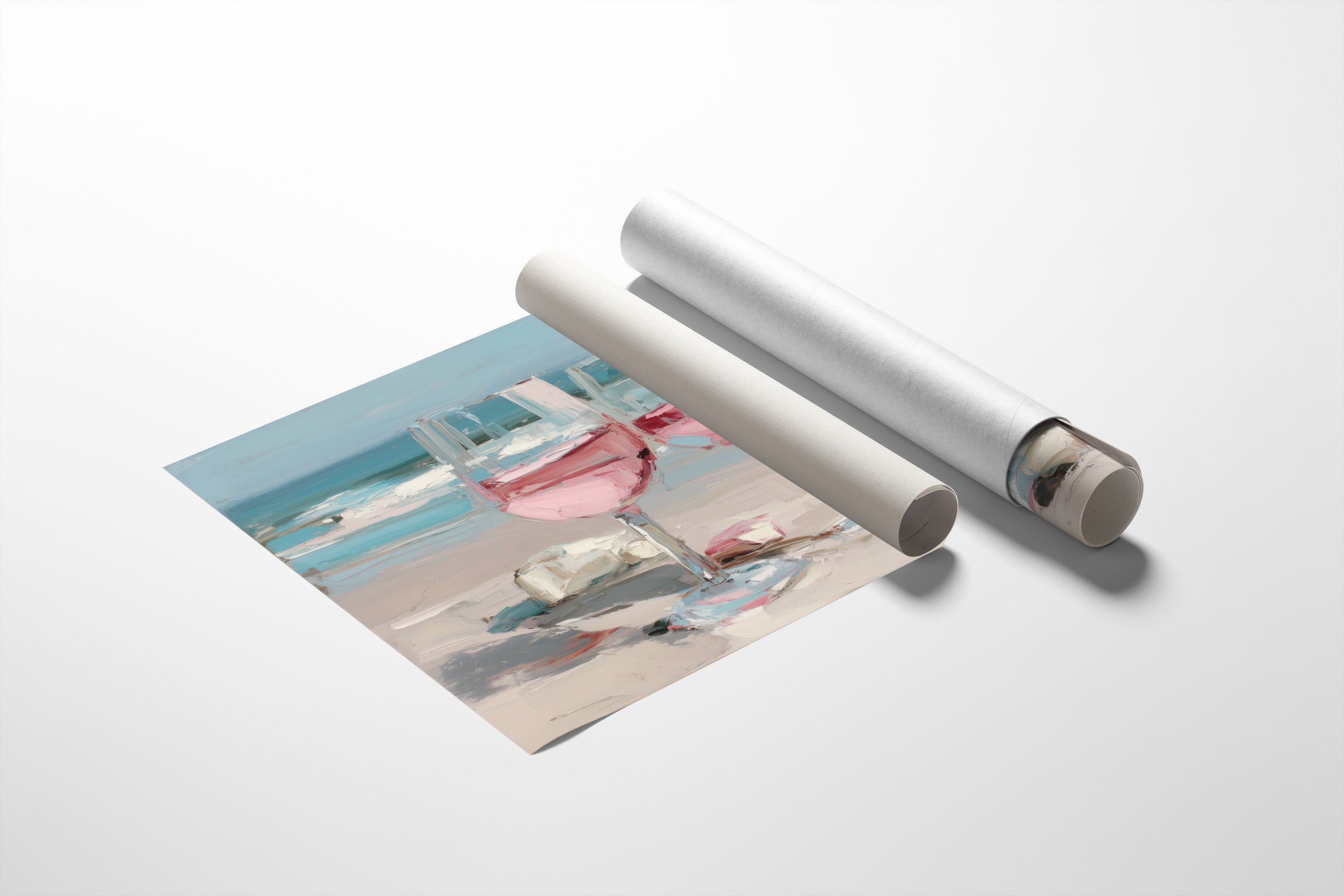 Rosé, Sand, No Further Plans